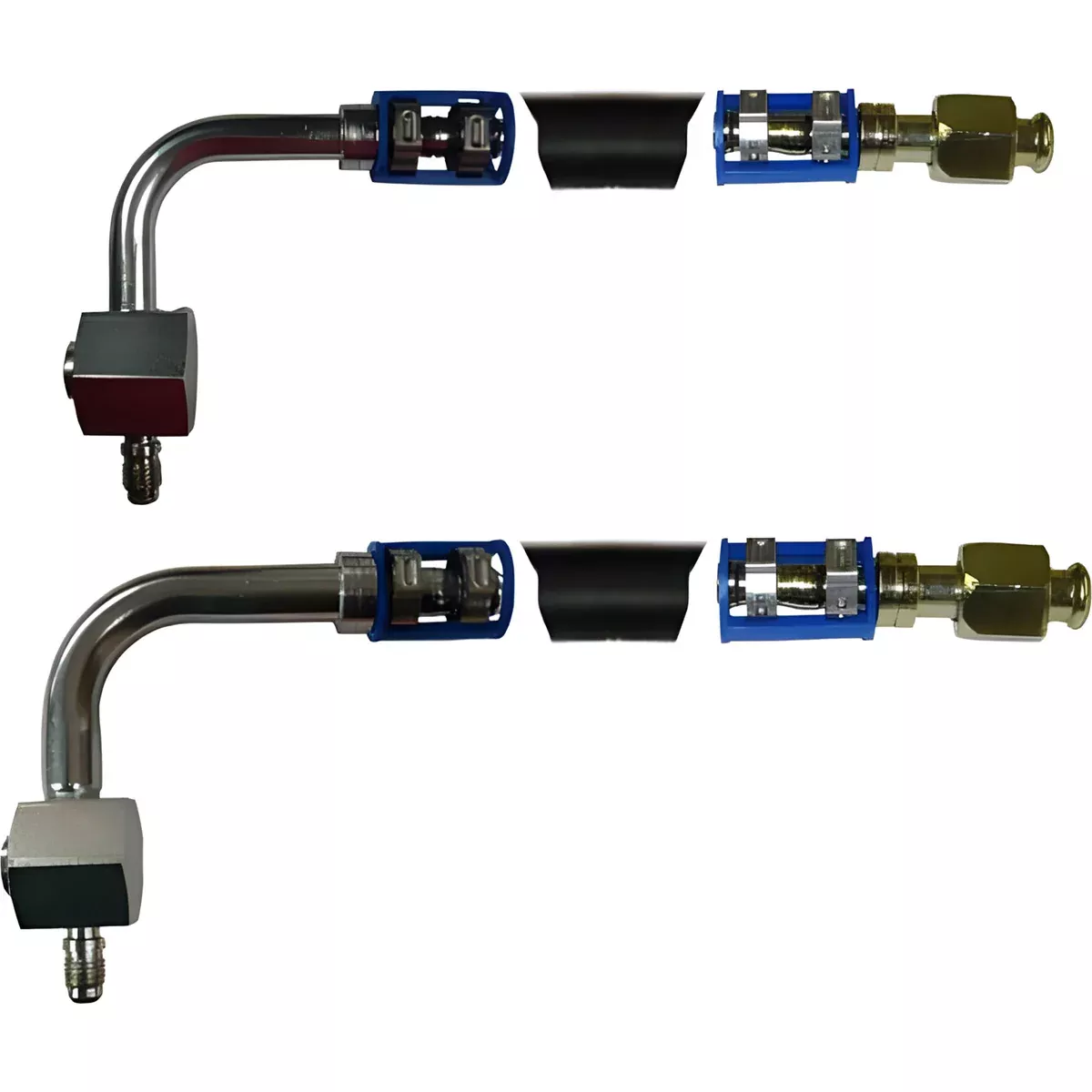 Service Valve Elimination Hose Kit - 2 Hoses for John Deere