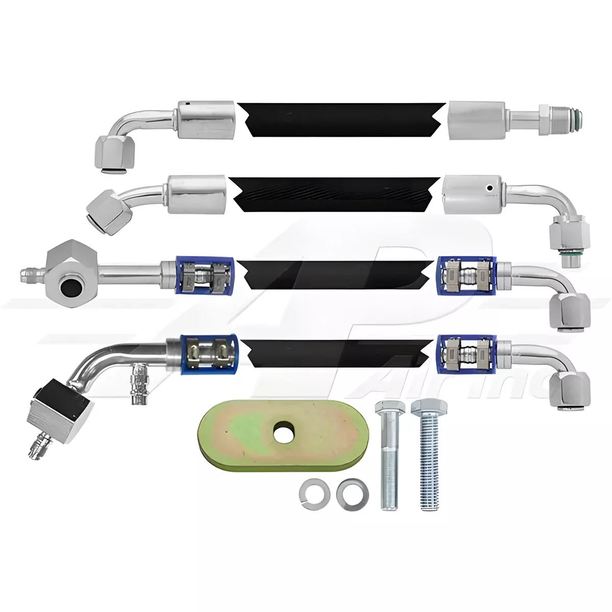 Service Valve Elimination Hose Kit - 4 Hoses for Agco/Allis