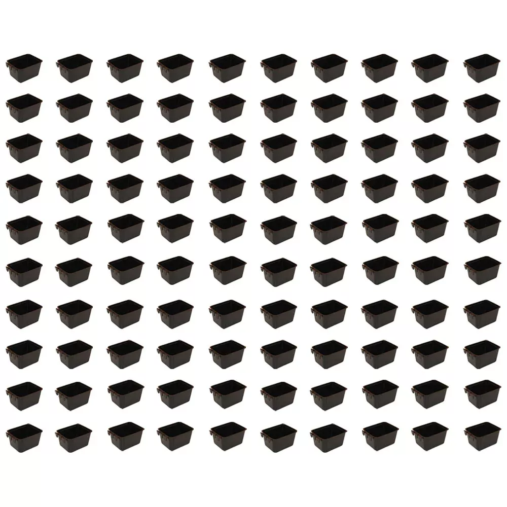 Small Cage Cup/1 1/2 cups/Chicken Feed and water cup/blk100 pcs