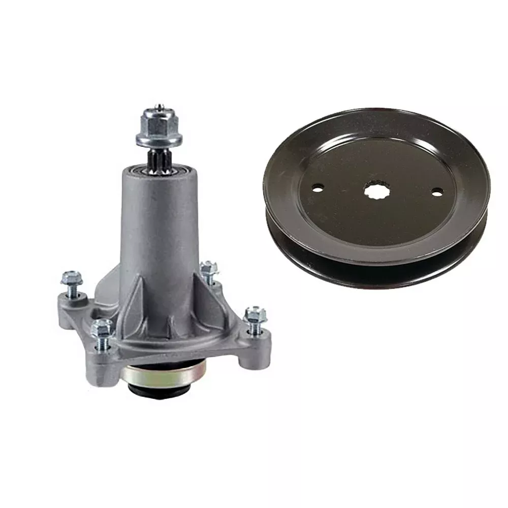 Spindle Assembly 187292 w/ Pulley 153535 Fits Husqvarna 532 42" 48" Deck