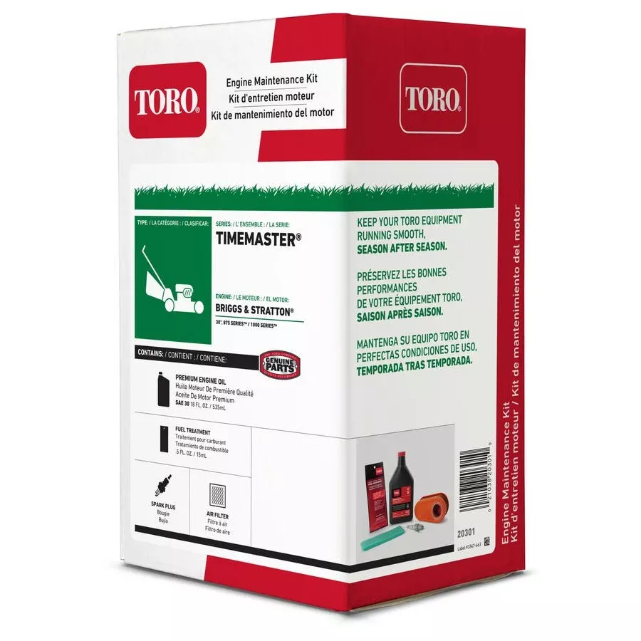 Toro 20301 Maintenance Kit Briggs 875/1000 Series