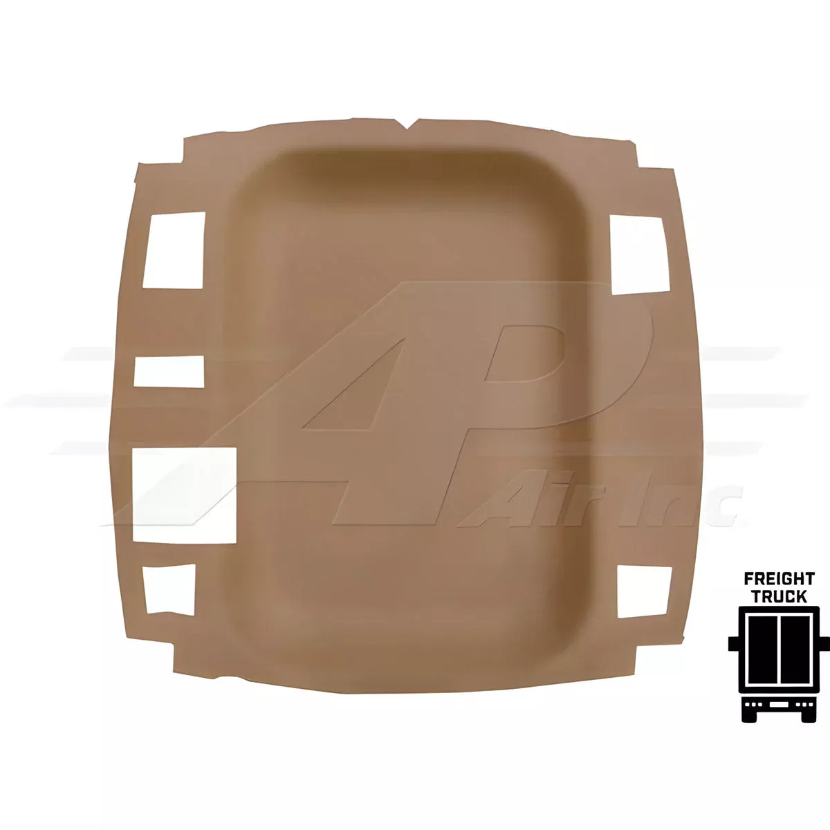 Vinyl Headliner - Sailcloth Tan for John Deere RE43477