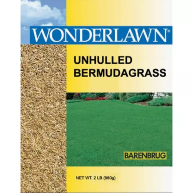 Wonderlawn 2 Lb. 400 Sq. Ft. Coverage 100% Unhulled Bermudagrass Grass Seed 81202 752162