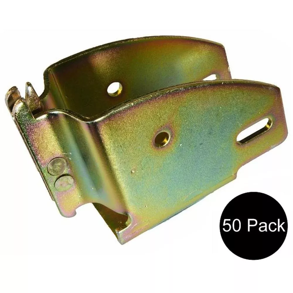 Wood Beam Holder Sockets For Use with 2" X 4" Or 2" X 6" Lumber Pack of 50