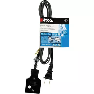 Woods 6 Ft. 16-2 15A Roaster & Appliance Cord 290 516285