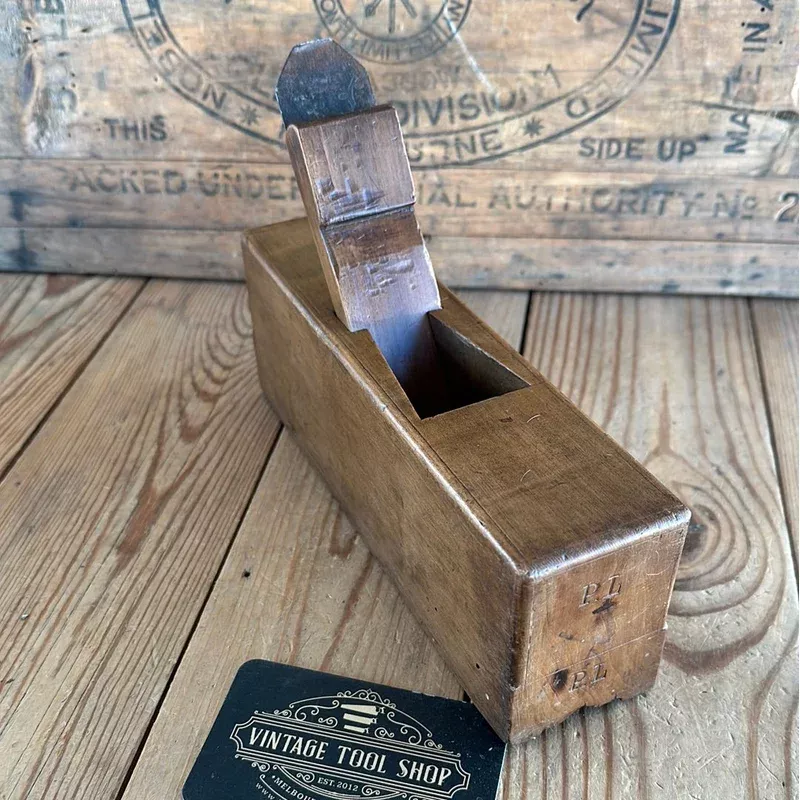 Y1826 Antique FRENCH Wooden COMPLEX Cupids Bow MOULDING PLANE