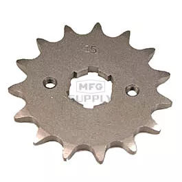 Yamaha ATV 15 tooth front sprocket. Breeze, Tri-Moto, Warrior, Banshee