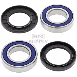 Yamaha Rear Wheel Bearing Kit with Seals. Fits many YFM100, YFM50 and YFM80 ATVs